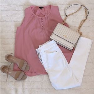Ann Taylor Pink Blouse